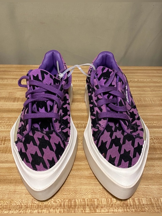 adidas Originals Shoes - Adidas Originals Hypersleek Purple Houndstooth Platform  shoes Women’s 5